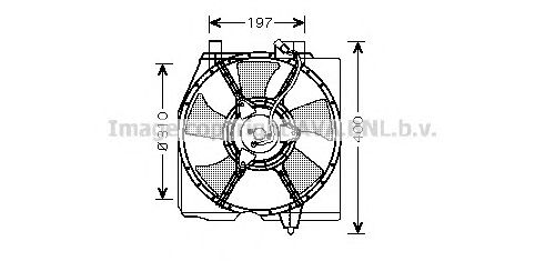 Ventilator, radiator