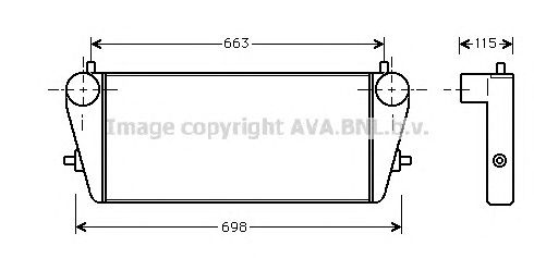 Intercooler, compresor