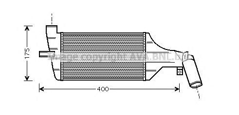 Intercooler, compresor