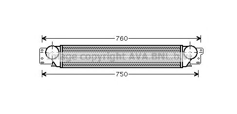 Intercooler, compresor