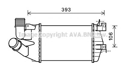 Intercooler, compresor