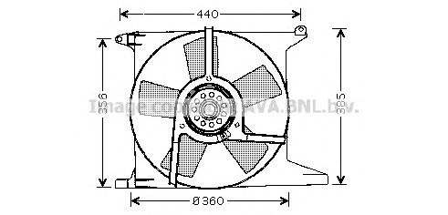 Ventilator, radiator