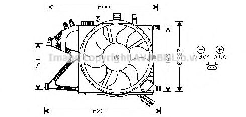 Ventilator, radiator