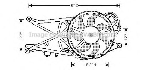 Ventilator, radiator