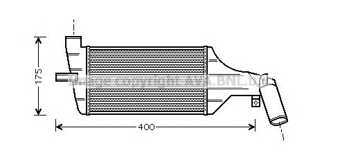 Intercooler, compresor