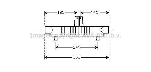 Radiator ulei, ulei motor