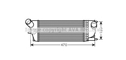 Intercooler, compresor