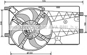 Ventilator, radiator