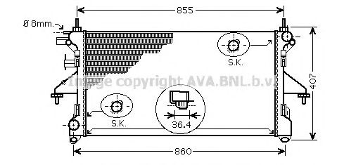 Radiator, racire motor