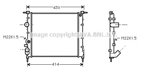 Radiator, racire motor