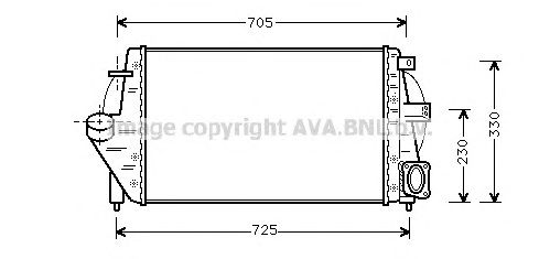 Intercooler, compresor