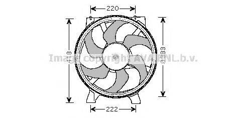 Ventilator, radiator