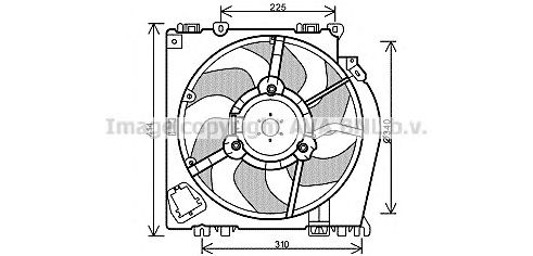 Ventilator, radiator