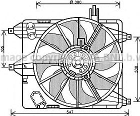 Ventilator, radiator