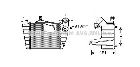 Intercooler, compresor