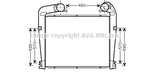 Intercooler, compresor