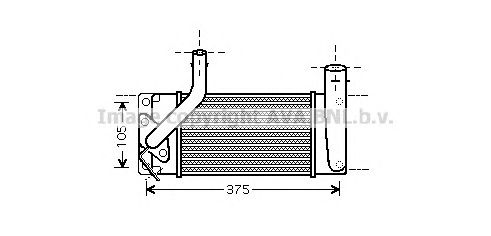 Intercooler, compresor