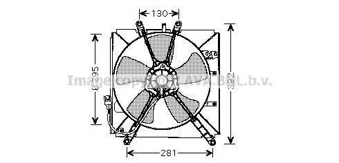 Ventilator, radiator