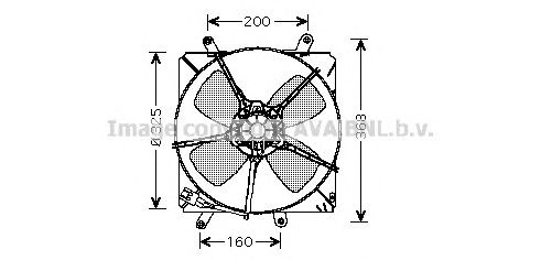 Ventilator, radiator