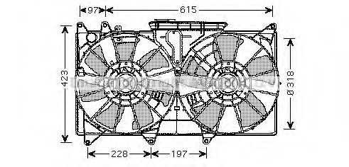 Ventilator, radiator