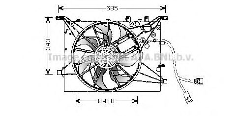 Ventilator, radiator