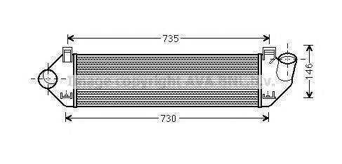 Intercooler, compresor