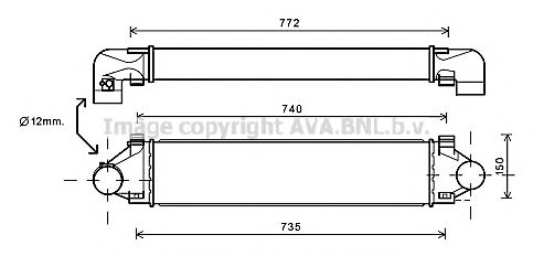 Intercooler, compresor