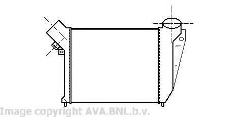 Intercooler, compresor