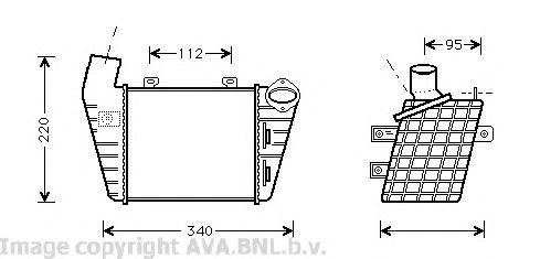 Intercooler, compresor