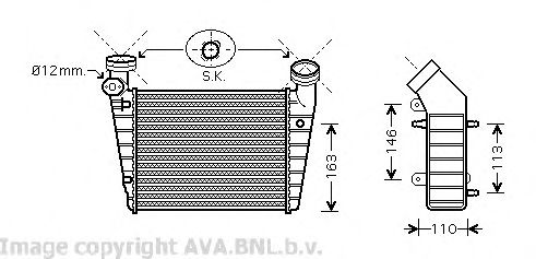 Intercooler, compresor