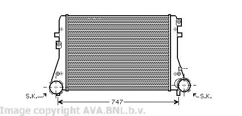 Intercooler, compresor