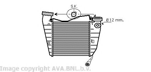 Intercooler, compresor