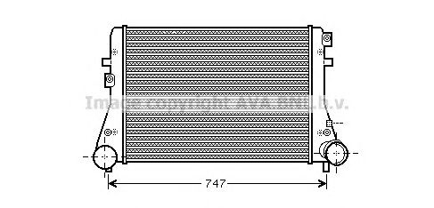 Intercooler, compresor