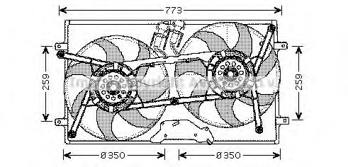 Ventilator, radiator