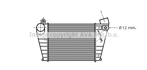 Intercooler, compresor