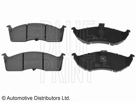 set placute frana,frana disc CHRYSLER NEON/VOYAGER 1,6-3,8 95-06 164,1x54,7