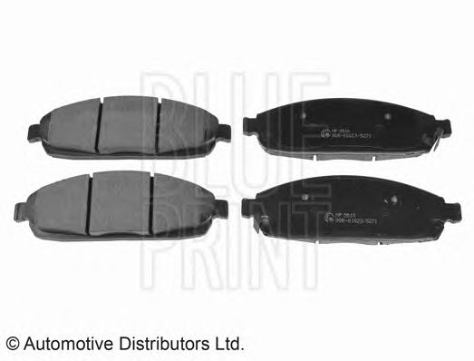 set placute frana,frana disc JEEP COMMANDER/GRAND CHEROKEE 3,0-5,7 V8 4X4 05-10