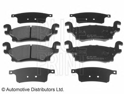 set placute frana,frana disc HUMMER H3 3,5 05-