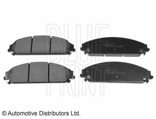 set placute frana,frana disc CHRYSLER 300 C 3,0-5,7 04-12