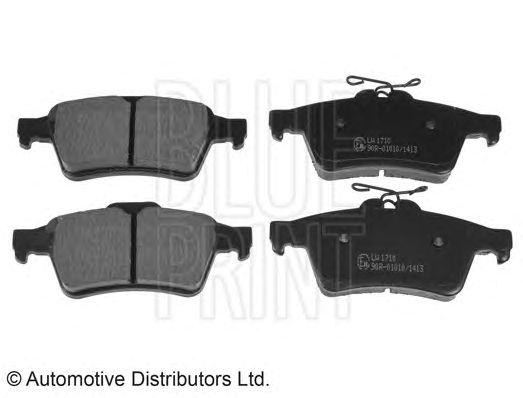 set placute frana,frana disc JAGUAR S-TYPE/XF/XJ/XK 2,0-4,2 02- 123x15,5