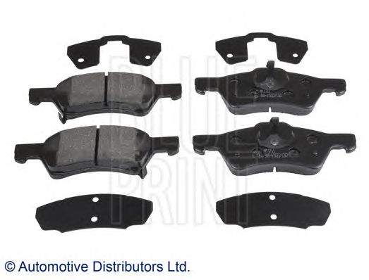 set placute frana,frana disc CHRYSLER VOYAGER 2,4-3,3 00-08 172x18