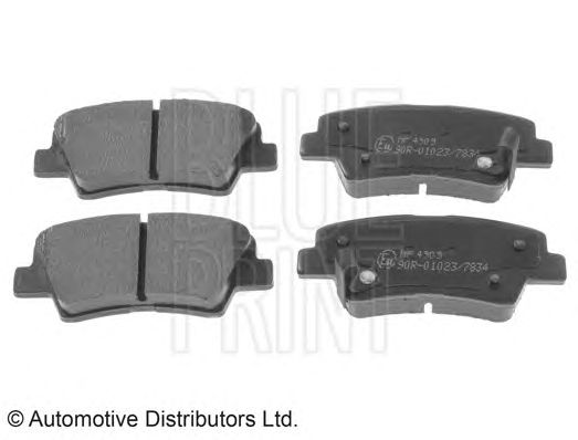 set placute frana,frana disc KIA SOUL 1,6 CRDI 09-