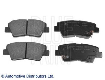 set placute frana,frana disc HYUNDAI SONATA/TUCSON 2,0-3,3 04-10