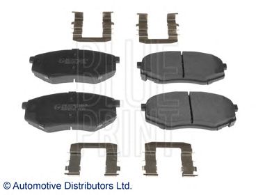 set placute frana,frana disc HYUNDAI IX20 1,4-1,6 10-