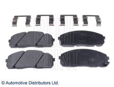 set placute frana,frana disc HYUNDAI H 100 2,5 D 06-