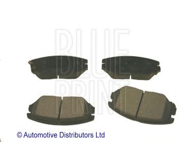 set placute frana,frana disc HYUNDAI GRANDEUR/SONATA/TUCSON 2,0-3,3 04-