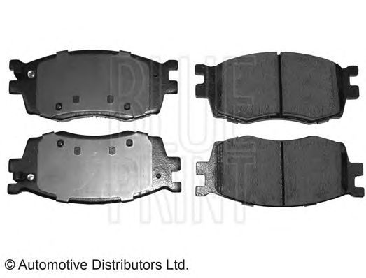 set placute frana,frana disc HYUNDAI ACCENT/I20 1,1-1,6 CRDI 05- 129,8 X 56 X 17