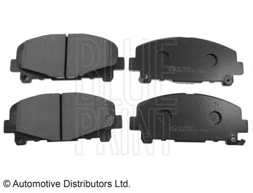 set placute frana,frana disc HONDA ACCORD 2,2-2,4 I-DTEC 08-