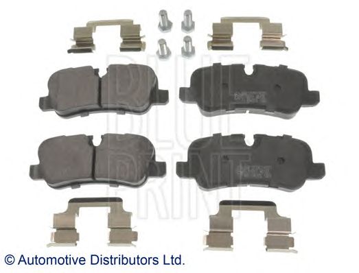 set placute frana,frana disc LAND ROVER DISCOVERY/RANGE ROVER 2,7-4,4 4X4 02- 116,6x16,7