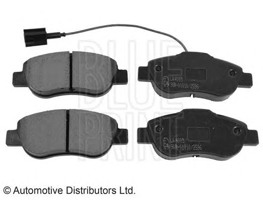 set placute frana,frana disc FIAT 500 1,3 D 07-